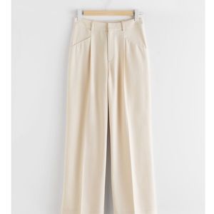 & Other Stories Cream Trousers NWOT